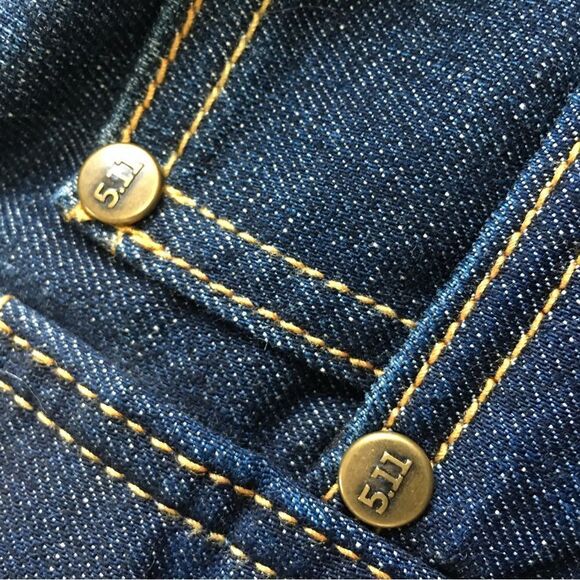 5.11 Tactical Men's Straight Jeans - Dark Blue - Picture 3 of 9